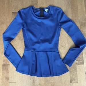 Aritzia Wilfred peplum top